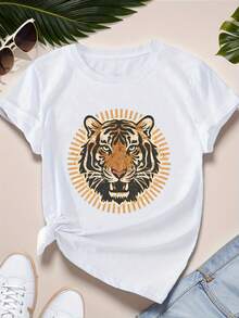 Women T-Shirts - White - View 1