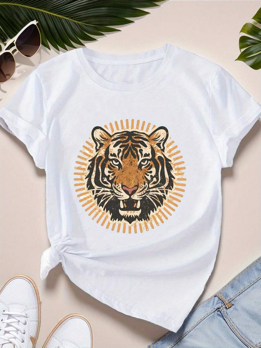 Women T-Shirts - White - View 1