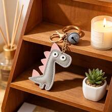 Cute Cartoon Dinosaur Keychain Set, Couple Style Car Pendant, Plush Bag Charm, Wholesale Ornament Gift - Multicolor - View 4