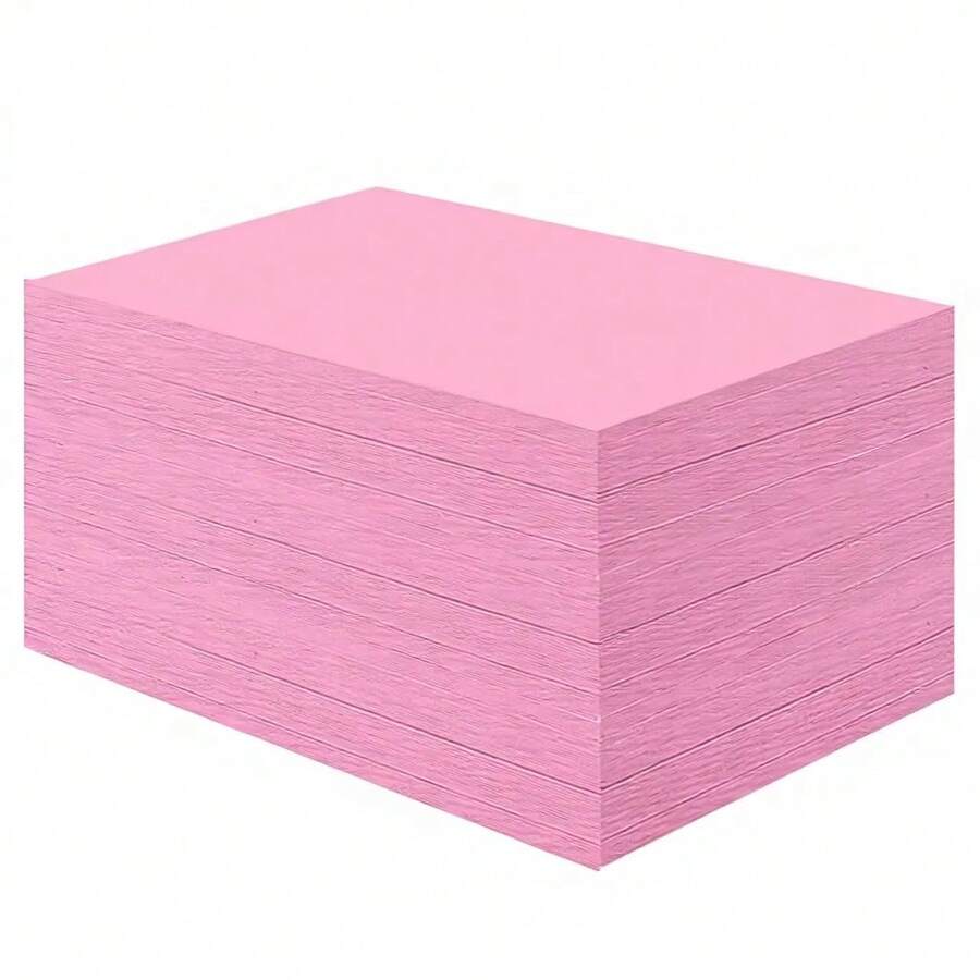 A4 80g Multipurpose Pink Printing Paper, 100 Sheets, For Student Assignments, Journaling, Office Use - A4 - View 1