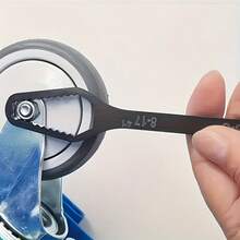 Bộ 3 dụng cụ cờ lê hai đầu chịu lực cao - Bộ cán ngắn độ cứng cao gồm cờ lê hai đầu đa chức năng, cờ lê mỏ lết tự siết, cờ lê hộp, cờ lê điều chỉnh kiểu Pháp và đầu vít. - A - Xem 4