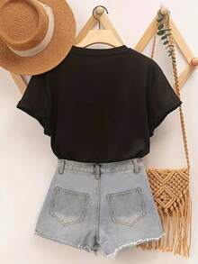 Women T-Shirts - [White] - View 7
