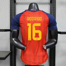 26/27 Spain Home Jersey, Breathable Quick-Drying Football Shirt With Customizable Number - Home Team Number 16 - View 4