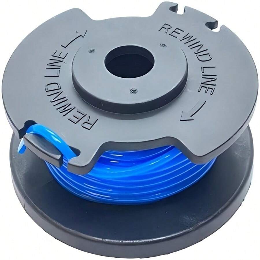 12 Spools + 3 Caps Trimmer Spool Kit, 66ft 0.065 Inch Auto Feed Nylon Grass Cutting Line, Fits AC14RL3A Trimmer - 12 Spools + 3 Caps - View 1