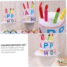 Sombrero De Cumpleaños Para Niños Gorro De Cumpleaños Divertido Decoración De Fiesta - 1 - Ver 7