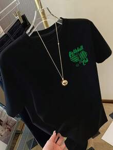 Women T-Shirts - Black - View 3