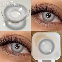 Eyeshare 1 Pair Anime Cosplay For Eyes Gray Eye Lenses Beauty Makeup Lenses - Grey - View 8