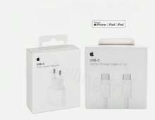 محول طاقة USB-C 20 واط من Apple + كابل USB-C إلى Lightning 240 واط - قابس اتحاد أوروبي نوع C (220 إلى 240 فولت) - مشاهدة 1