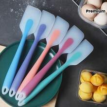 Muỗng silicon dùng để làm bánh, dụng cụ vét kem/xẻng bánh chịu nhiệt cao nguyên khối. - Nhiều màu - Xem 11