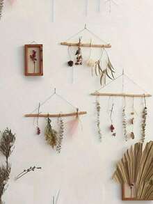 1pc Vintage Driftwood Wall Hook - 5 Hooks, Asymmetric Natural Shape, Rustic Floating Wooden Wall Mounted Hook For Hanging Keys, Kitchen Storage, Bathroom Decor, Ideal For Autumn And Back To School Season, Jewelry Organizer, Home Decor, Household Essential, Great Gift For Women, Men, Mother, Father, Grandparents - Multicolor - View 3