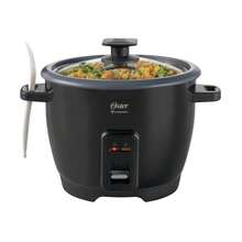 Arrocera Eléctrica Oster 7 Tazas Negra CKSTRCB7DFBL - Ver 2