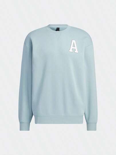 Adidas Áo nỉ thể thao thường ngày cổ tròn Unisex IB2743
