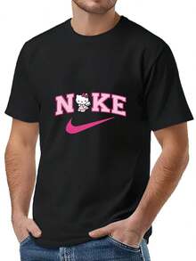 Men T-Shirts - 黑色 - 查看 2
