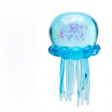 1pc Silicone Jellyfish Squeeze Toy, Soft Octopus Water Sensory Toy, Slow Rebound Stress Relief Prop (Random Color) - Multicolor - View 9