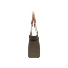 Michael Kors Jet Set Travel Printed Women's Shoulder Bag 35S4GTVT3B BROWN - 深棕色印花/橡果棕色35S4GTVT3B BROWN - 查看 3
