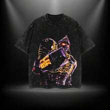 COLLECTION Real Steel Sweater & Tshirt & Hoodie Menswear Atom Noisy Boy Zeus Twin Cities Midas Gift For Movie Fans Top Apparel Classic Oversized Seamless Simple Straight Man Designer Shirts Men's Regular Fit Floral Print Tee Heavyweight Cotto,Cosplay - Black - View 6