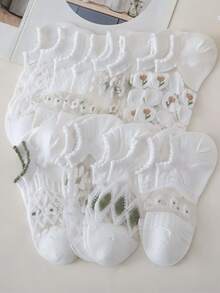 2016年4月8日 新款水晶玻璃丝绸短袜 - 彩色 - 查看 2