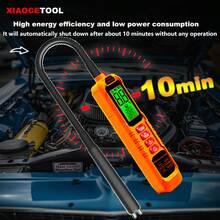 1pc Portable Brake System Tester, Multi-Function Fault Detector, Automotive Repair Diagnostic Tool - Orange - View 9