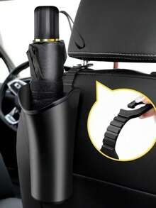 1pc/2pcs/4pcs Car Accessories Umbrella Storage Bucket Trash Can, Car Essential Umbrella Holder, Multi-Functional Umbrella Storage Organizer, Car Suspension & Home Umbrella Rack - A - View 3