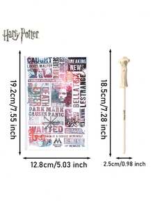 Harry Potter Officially Licensed Stationery Set Notebook And Pen Set Voldemort Collectible Theme Stationery Back To School Supplies Collectible Journaling Christmas Gift 1Pc Warner Bros - A - View 2