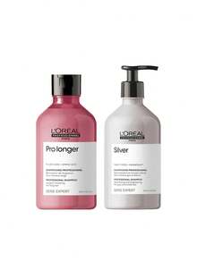 [Bundle] Serie Expert Pro Longer Shampoo 300 Ml + Silver Shampoo 500 Ml - EXPERT SERIES - View 1