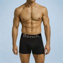 Bench - 7 Pack Mens Cotton Boxers Underwear - Suttonia Collection - Black - View 3