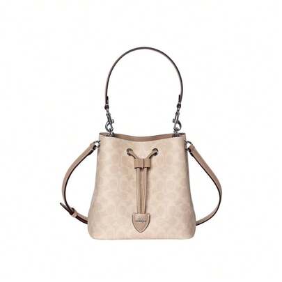  Coach Rowan Printed Women's Single Shoulder Crossbody Handbag CBH07SVPWH