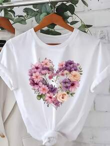 Women T-Shirts - White - View 4