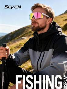Gafas deportivas de ciclismo SCVCN, diseño clásico para hombres y mujeres, gafas para bicicleta de montaña, bicicleta de carretera y carreras, accesorios para exteriores como golf, pesca, escalada, senderismo, vacaciones y camping - Multicolor - Ver 3