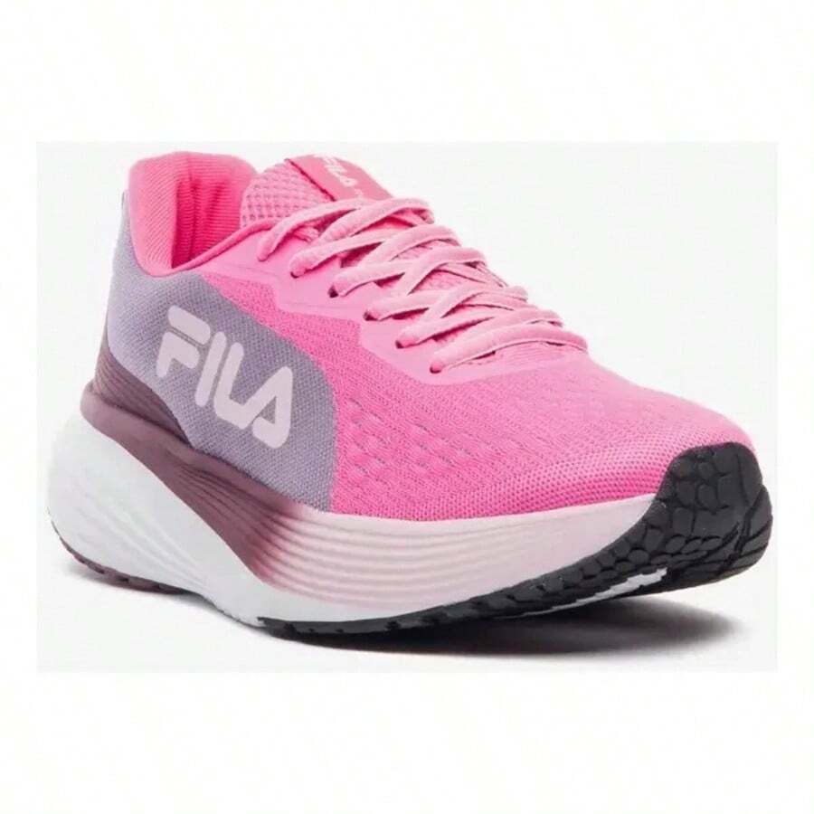 Fila Agile Women's Training Shoes - Original - Hồng/Tím/Đỏ rượu - Xem 1