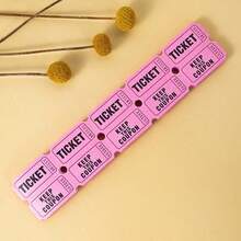 100pcs/Set Double Roll Raffle Tickets, Suitable For Events, Carnivals, Door Prizes, Games, Celebrations, Beverages And Other Occasions - Nhiều màu - Xem 10