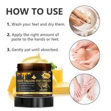 SUMIFANG 120ml Honey Foot Cream, Rich In Vitamin E, Bee Venom And Aloe Vera. It Helps To Repair Rough Dead Skin. Daily Foot Care Cream That Can Deeply Moisturize And Repair Dry And Cracked Heels. - Peach - View 5