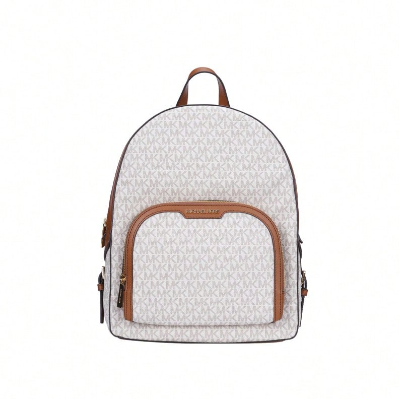 Michael Kors Jarcee Printed Lady's Crossbody Bag - 香草印花/橡果棕色35S2G8TB7B VANILLA - 查看 1