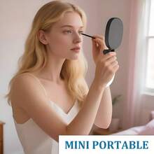 Magnetic LED Selfie Ring Light With Mirror, Portable Mini Phone Selfie Lamp, Dimmable Fill Light, 600mAh Rechargeable Battery, For Live Streaming/Vlog/Video Recording/Makeup/Video Blogging/Mobile Photography And Videography - K04 - View 8