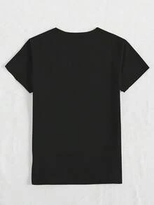 Women T-Shirts - Black - View 2