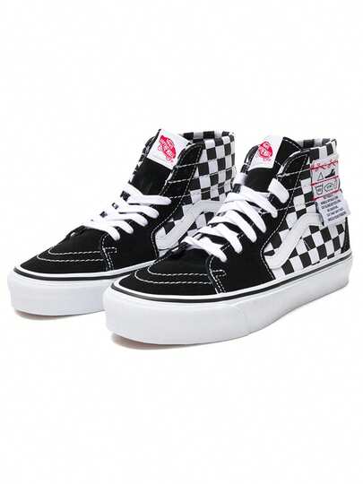 Giày Vans SK8-Hi Tapered Checkered dành cho nam và nữ, giày thể thao casual đôi VN0A4U161AA