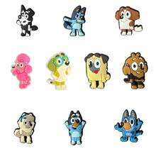 Bluey 10pcs Cartoon Shoe Charms, For Shoe Decoration - 10pcs - View 2