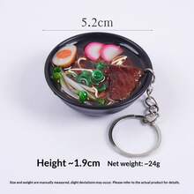 2026 Hot Selling Realistic Seafood Ramen Noodle Keychain, Japanese Food Toy Noodle Decor, Gag Gift, Interesting Creative Gift, Birthday Gift, Valentine's Day Gift, Children's Day Gift, Easter Gift, Perfect Gift, Best Gift, Halloween Gift, Stress Relief Toy - Squishy - Multicolor - View 15