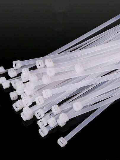 50 Pieces Of Heavy-Duty Cable Ties, Furniture Supplies, With A Specification Of 4 Inches / 12 Inches, High-Quality Plastic Cable Ties With A Tensile Strength Of Up To 40 Pounds, Self-Locking Black Nylon Tie Wrap, Suitable For Indoor And Outdoor Environments. Perfect For Party Decorations And Household Use, As Well As For Wedding Floral Arrangements And Other Handicrafts. It Is Ideal For Decoration And Keeping Things Stable.