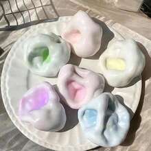 Fun Stress Relief Soft Mochi Balls, Elastic Mochi Squishies, Squeeze To Change Color, Handmade Mochi Balls, Novelty Toys, Suitable For Office Entertainment, Birthday, Holiday Parties, Perfect Gifts For Thanksgiving, Easter, Halloween, Christmas, For Ages 14+Gumdrop Squishy,Teacher Appreciation Gifts,Nido,Coconut Oil Ball,Nido Squishy,Strawberry,Birthday Gifts,Jellyfish Squishy,Coconut Squishy,Nedoh Cube,Nedoh - A - 查看 3