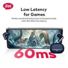 BudsNeo 3 无线蓝牙耳机，AI通话降噪，长达100小时的超长续航，IPX5级防水，低延迟 - 查看 7