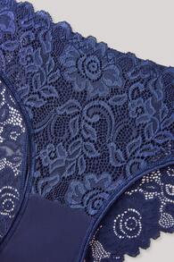 Hourtrue 3 Cái/bộ Quần Lót Ren Hoa Gợi Cảm Viền Sò Quần Lót - Nhiều màu - Xem 6