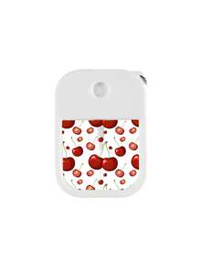 1/2 piezas Espejo de mano con diseño de flores de cerezo primaverales, estilo Ins cuadrado plegable de bolsillo, adecuado para varias ocasiones, regalo para amigos y familiares - Multicolor - Ver 11