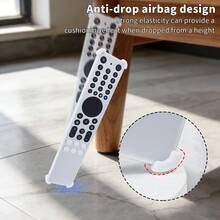 Silicone Protective Case With Hollow Design And Luminous Color For RC833A TV Remote Control - View 3