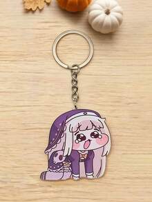 Spikip Keychain: Viral Meme Acrylic Pendant, Weird Core Accessory, Unique Creative Gift - Multicolor - View 9