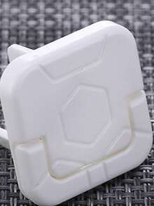 10pcs Plastic Safety Socket Covers, Anti-Electric Shock Plug Protectors Suitable For Power Outlets - Multiple Styles - View 14