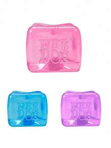Nee-D0h Squishy Toy - Muscle Candy Shape Stress Relief Toy, Maltose Texture Squishable, Anxiety Relief Fidget Toy For Adults - Multicolor - View 2