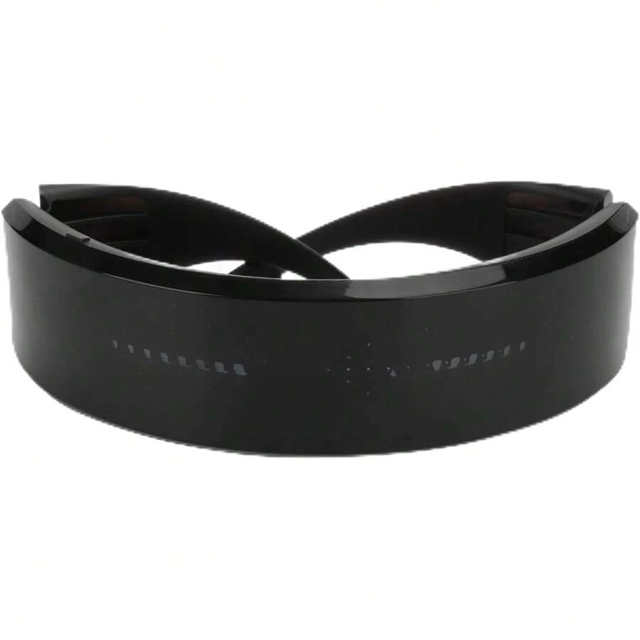 Glasse Recargable, Lentes Brillantes con LED Negro, Control de la aplicación, Carga USB, Lentes Multicolores para Fiestas, cumpleaños, Bar - 1 - Ver 1