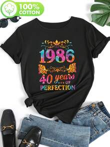 Women T-Shirts - 黑色 - 查看 1