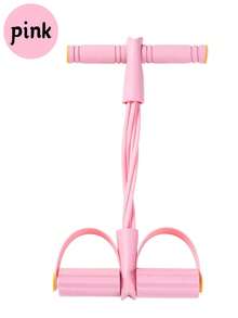 Set de 4 bandas de resistencia de yoga, aptas para entrenamiento en casa - Cuerdas elásticas para entrenamiento de Body completo, moldeado abdominal, remo y ejercicios de flexibilidad, equipo de fitness apilable para yoga, moldeado corporal, figura 8, dominadas, entrenador de muslos, gimnasio, sudoración, pilates - Multicolor - Ver 9